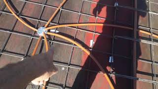 MOSTRANDO OTRA INSTALACIÓN DE POLIDUCTO DE 1/2 Y 3/4, EN UNA LOSA MÁS...