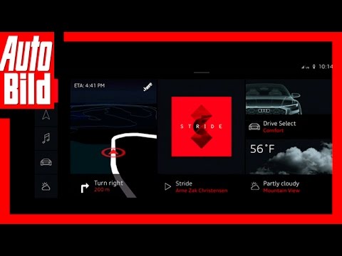 Audi Q8 Sport Concept (2017) Audi integriert Android