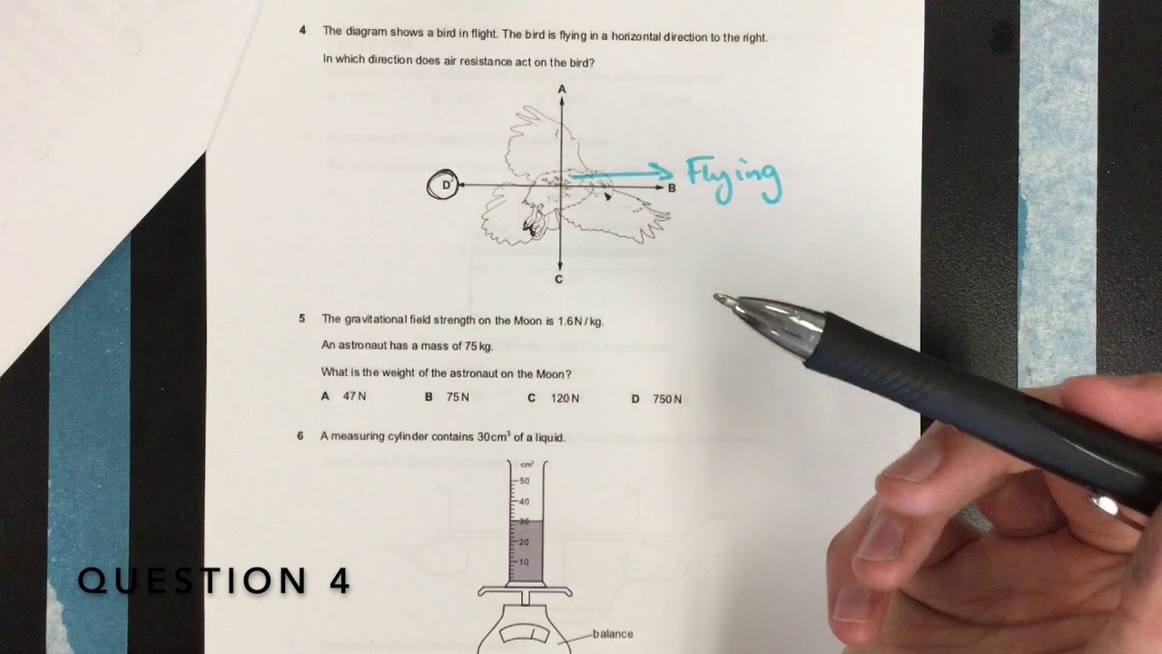 Physics Multiple Choice Walkthrough