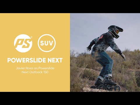 Javier Rosa on Powerslide Next Outback 150