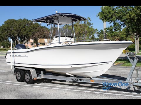 SOLD - 2006 Sea Hunt 232 Triton - Yamaha 250 Four Stroke - Video Tour + Sea Trial