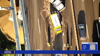 Crash shuts down traffic on the Verrazzano Bridge