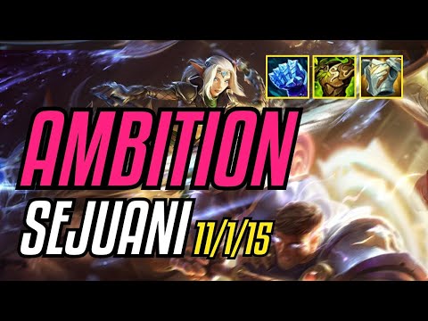 AMBITION - SEJUANI vs KAYN JUNGLE - KR DIAMOND - PATCH 11.7