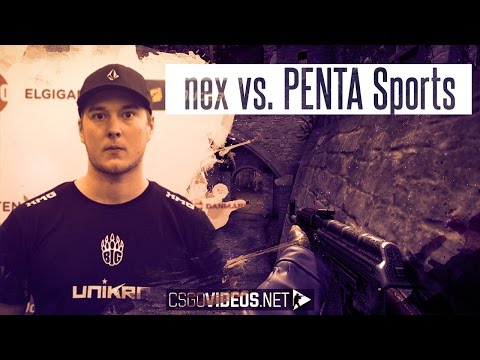 nex vs. PENTA - 4K at EU Minor CQ - PGL Major Krakow 2017 | CS:GO