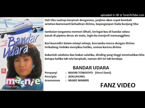 Duet MASNIE TOWIJOYO & DIDI KISWARA -  Bandar Udara (Adiluhung)