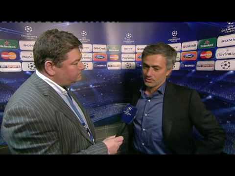 Jose Mourinho and his Custard Creams