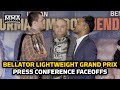 Bellator Lightweight Grand Prix Staredowns: Nurmagomedov vs. Henderson, McKee vs. Pitbull, More