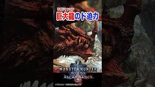 巨大龍のド迫力 #アセンダンス #モンハンワイルズ #ラオシャンロン