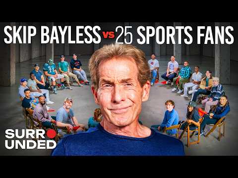 1 Sports Analyst vs 25 NBA/NFL Fans (ft. Skip Bayless)