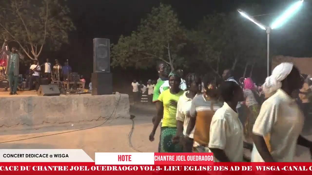 CONCERT DEDICACE DU CHANTRE JOEL OUEDRAOGO VOL  03