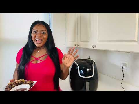 Airfryer garlic herb boneless skinless chicken thigh recipe air fryer
