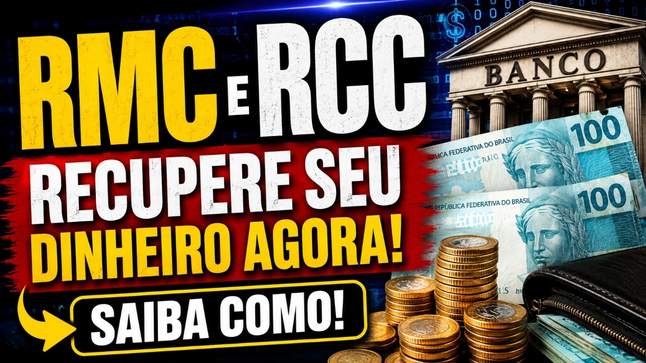RMC E RCC: Você pode dinheiro para receber de volta. Saiba como!