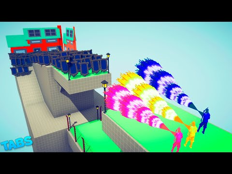 100x MIRROR SHIELD vs 3x EVERY GOD 🔥💪| Totally Accurate Battle Simulator [TABS]