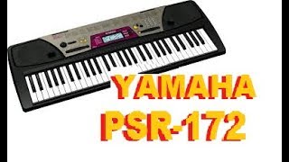 Video thumbnail for Yamaha PSR-172 Keyboard with seriously fun DJ features! by Gearfacts
