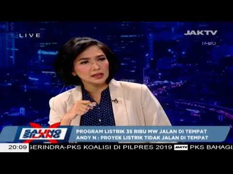 Jaktv -Saling Silang Part 1- Andy Noorsaman Sommeng: Proyek Listrik Tidak Jalan Di Tempat