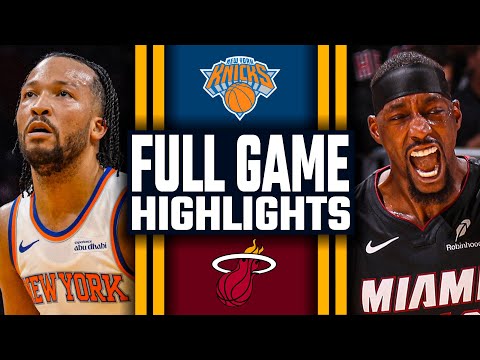 New York Knicks vs Miami Heat - FULL GAME HIGHLIGHTS | October 26, 2025 NBA Season