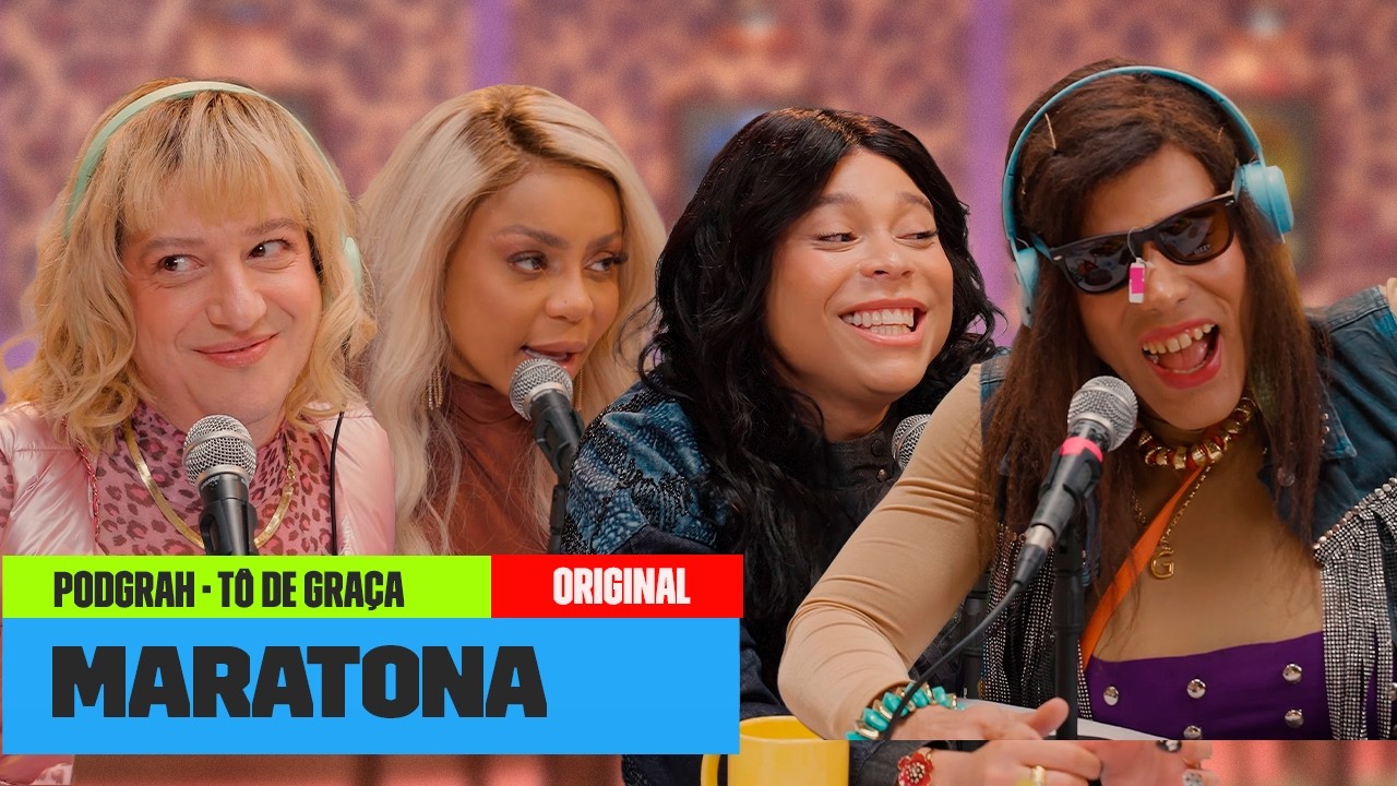 MARATONE OS MELHORES MOMENTOS DO PODCAST COM CARIÚCHA, BLOGUEIRINHA E MAIS! | PodGrah | Tô de Graça
