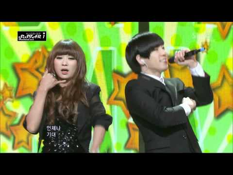 [111211] SBS Inkigayo Electroboyz - Ma Boy 2 feat.HyoLyn