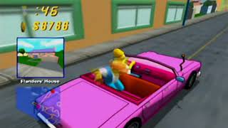 The Simpsons: Road Rage - Introduction & All Worlds (NGC) - RetroRobby Combacks