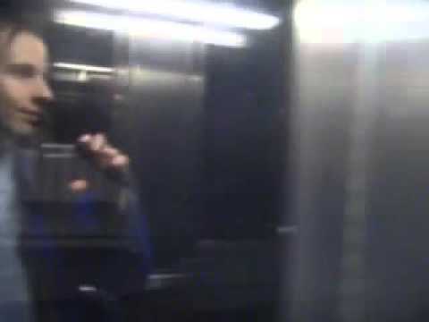 Smell-o-vator to downtown platform at Chambers Street IRT 123 Station