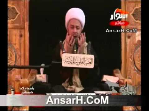 الشيخ زمان الحسناوي ليلة 25 صفر 1437 هـ العتبة العلوية المقدسة