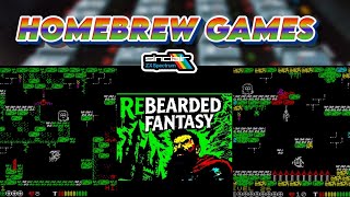 Rebearded Fantasy - New Zx Spectrum Game 2025