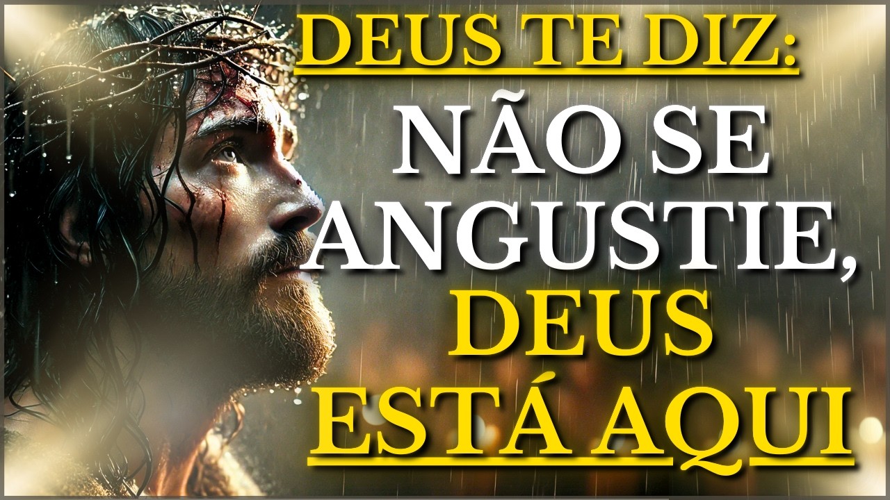 DEUS TE DIZ HOJE: MANTENHA A CALMA,EU ESTOU COM VOCÊ E LHE DAREI PAZO (UÇA ATÉ O FIM)