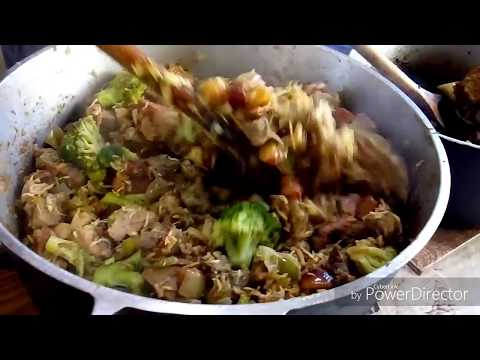 COSTELA NA PANELA DE FERRO E O ENTREVERO DE PINHÃO