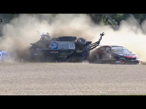 TCR Italy 2025 | Imola Race 2 | Big Crash Flip