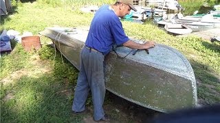 Какими клепками лучше клепать казанку м