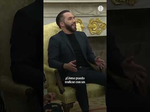 Bukele, junto a Trump, niega que vaya a liberar a un hombre deportado por error a El Salvador #Trump