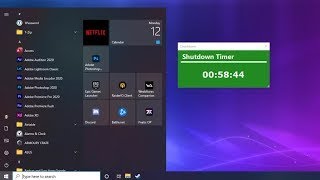 How to Shutdown Windows With a Timer