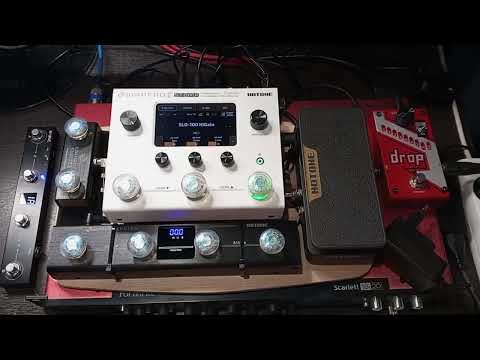 Hotone Ampero II Stomp: 13 footswitches with Bluetooth (Ampero Control, M-vave Chocolate, MIDI)