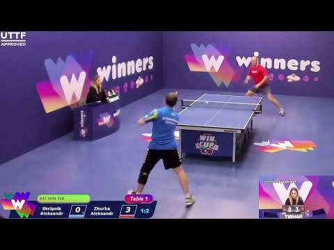 WINners CUP table 1  04.12   Skripnik Aleksandr - Zhurba Aleksandr     18:30