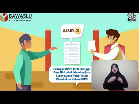 Alur Pemungutan Suara Ramah Disabilitas Tuli