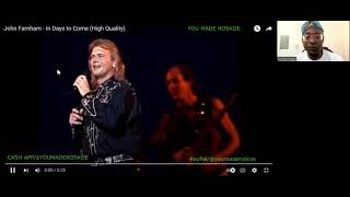 John Farnham - In Days To Come (Live) Reaction #johnfarnham #music #reactions