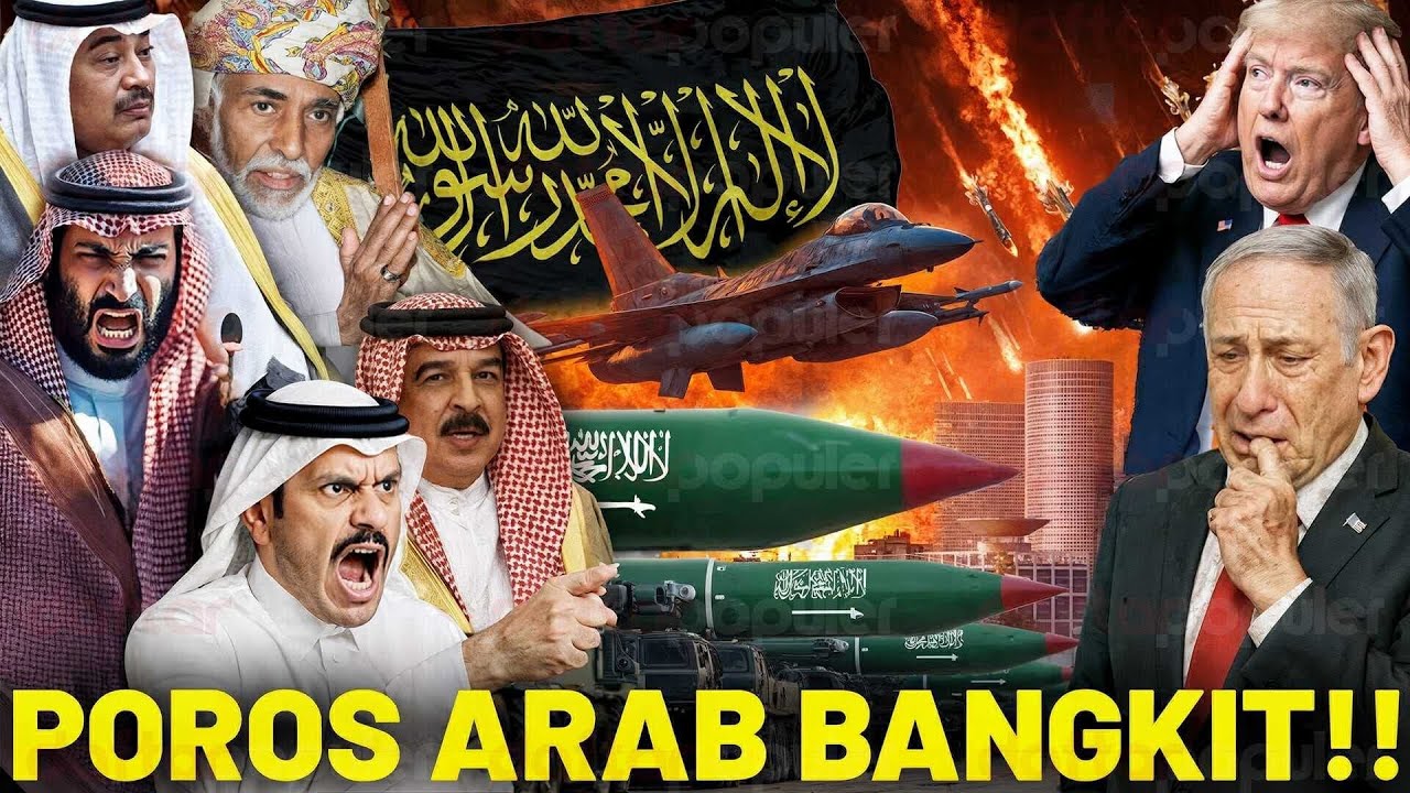 Qatar Bentuk Aliansi Arab.! Kekuatan Penuh Negara Arab VS Israel AS