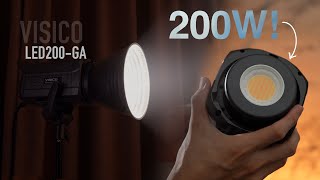Visico LED-200GA - 200W Bi-Color COB Light | Full Review