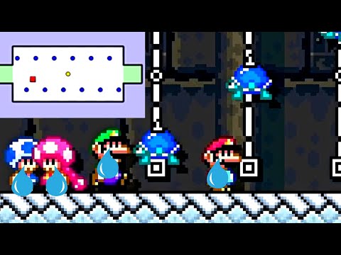 Super Mario Maker 2 Multiplayer Co-OP with Friends Online #86