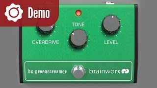 Video thumbnail for Brainworx bx_greenscreamer Pedal Plugin Demo by Plugin Alliance