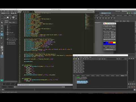 Basic Auto Rigging in Maya with Python (Part 2)