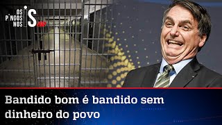 Bolsonaro acaba com a farra do “Bolsa Presidiário”