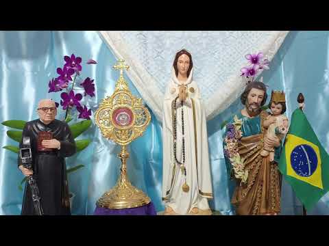 04/11/2025 Trezena das Aparições de Nossa Senhora Rosa Mística Rainha da Paz pelos Sacerdotes.