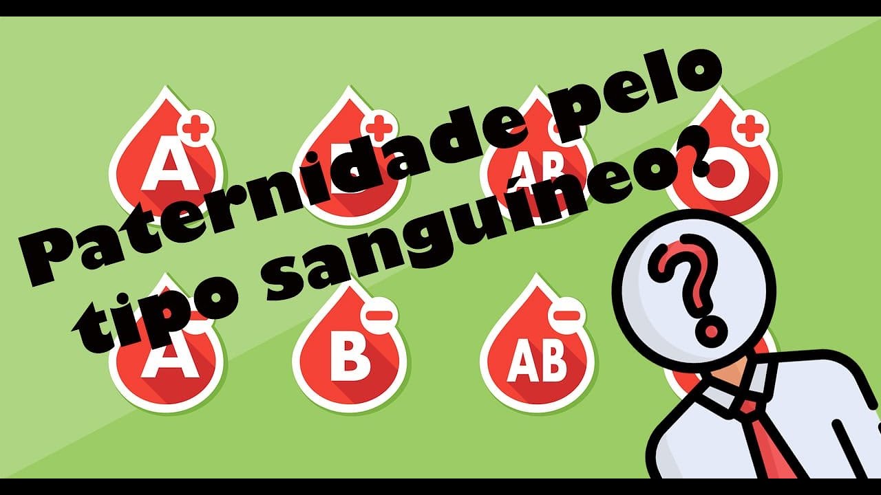 Paternidade pelo tipo sanguíneo