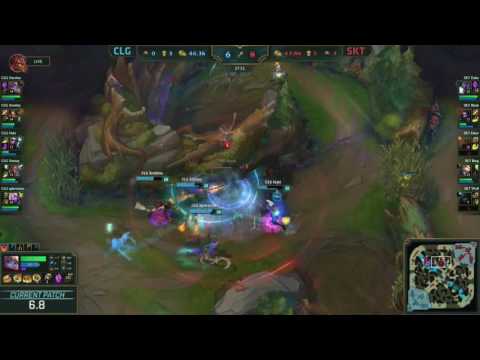 CLG vs SKT Comeback Pick and Fight MSI 2016