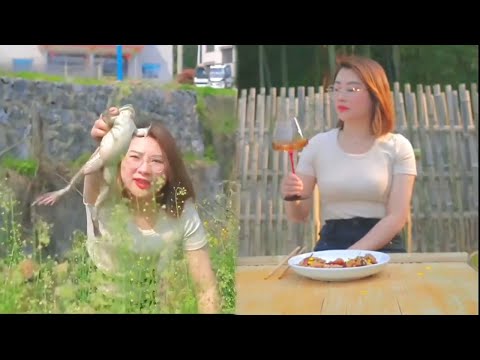 WOW Delicious Chinese Style Fried Frog Recipe Amazing Rural Life #foodvlog #cooking #love #rurallife
