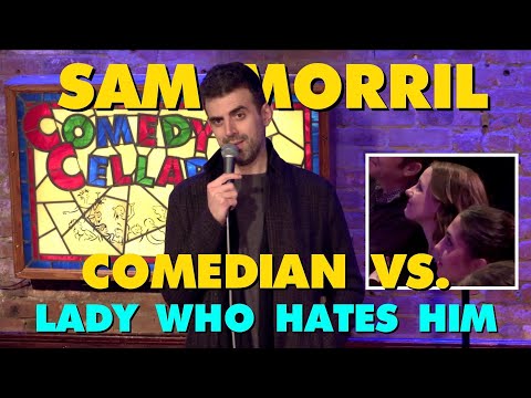 Comedian Vs. Lady Who Hates Him | Crowd Work at the Comedy Cellar | @sammorril