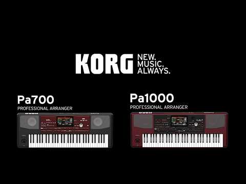 KORG PA 700 & PA 1000