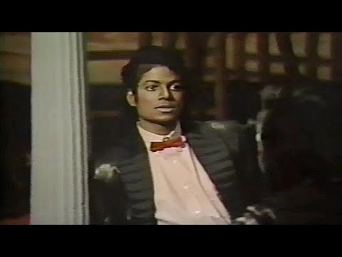 Michael Jackson 'Billie Jean' Video | Rare Behind-the-Scenes Clip