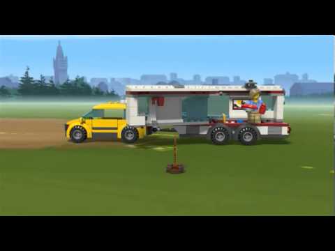 Vidéo LEGO City 4435 : La voiture et sa caravane
